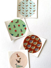 Load image into Gallery viewer, Tonala Birdies Sticker Sheet - (4) 1.5&quot; round stickers
