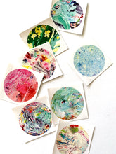 Load image into Gallery viewer, Marbleized Sticker Sheet - (8) 1.5&quot; round stickers
