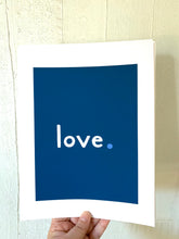 Load image into Gallery viewer, The Love Print: Indigo
