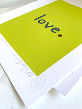 Load image into Gallery viewer, The Love Print: Euphorbia
