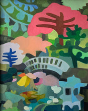 Load image into Gallery viewer, Japanese Gardens At Manito Park Original Oil Painting On Canvas
