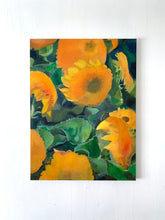 Load image into Gallery viewer, Sunflower Field Pair Original Oil Paintings On Canvas
