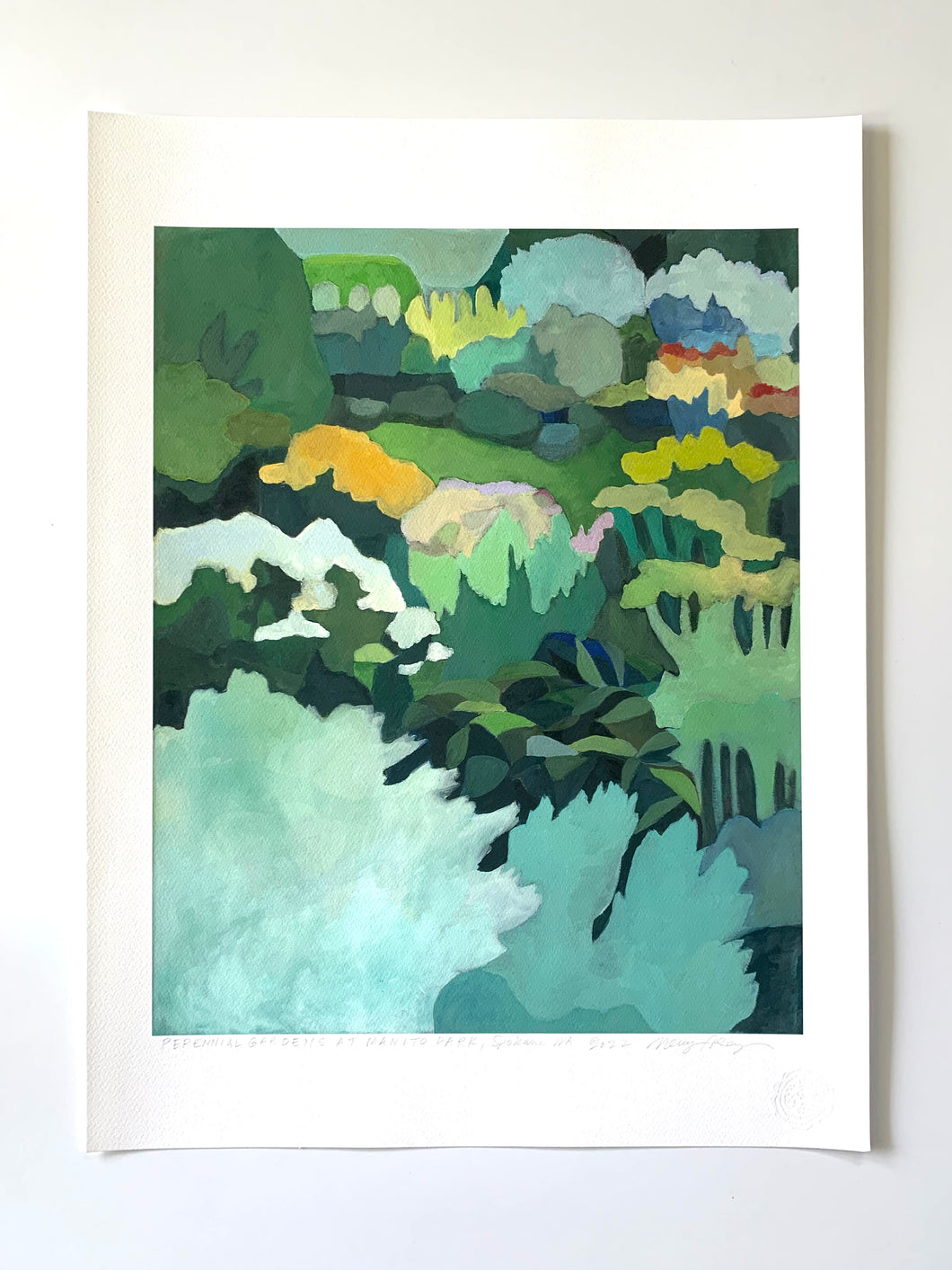 PERENNIAL GARDENS AT MANITO PARK Giclee 18