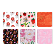 Ruby Red Patterns Mini Sticker Sheets