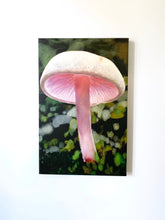 Load image into Gallery viewer, Forest Cherub Pink Mushroom Giclee
