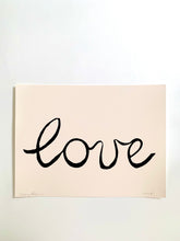 Load image into Gallery viewer, New Love &#39;love&#39; Limited Edition Giclee On Paper 12&quot; x 16&quot;
